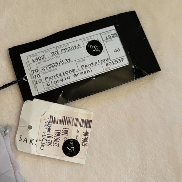 Giorgio Armani Pants NWTS size 46 - Picture 6 of 9